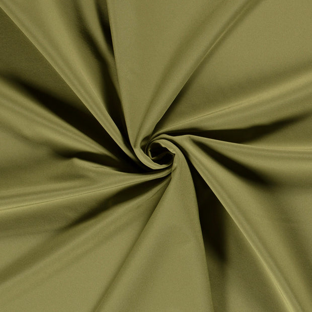 Softshell fabric Khaki Green backed 