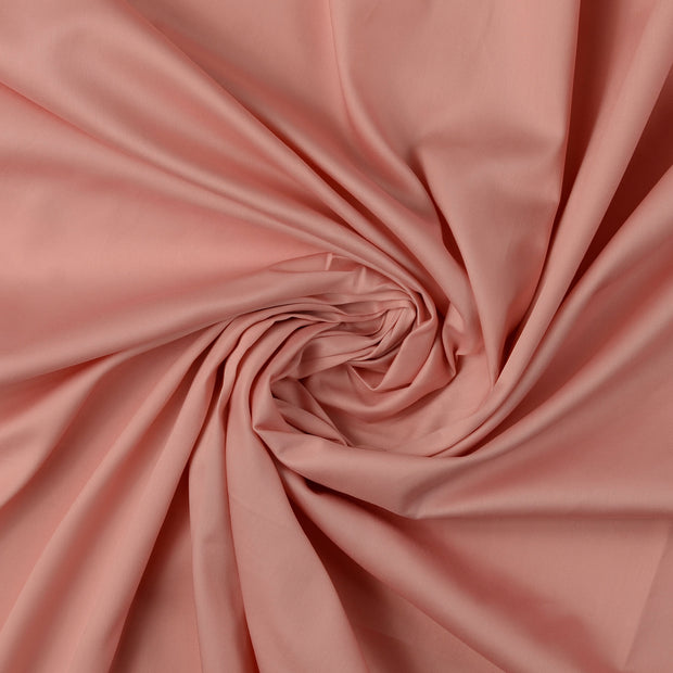 Satin tissu Vieux rose 