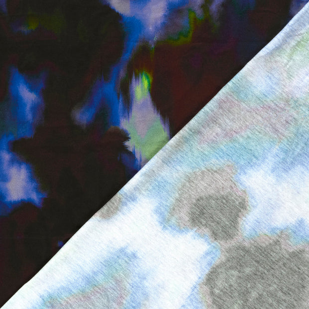 Viscose Vortex Jersey fabrik Abstrakt digital bedruckt 
