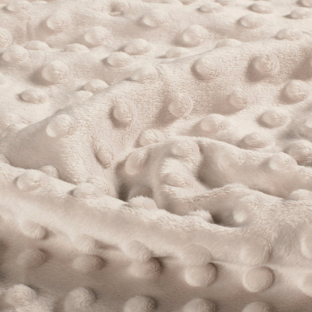 Minky fabrik Uni Beige