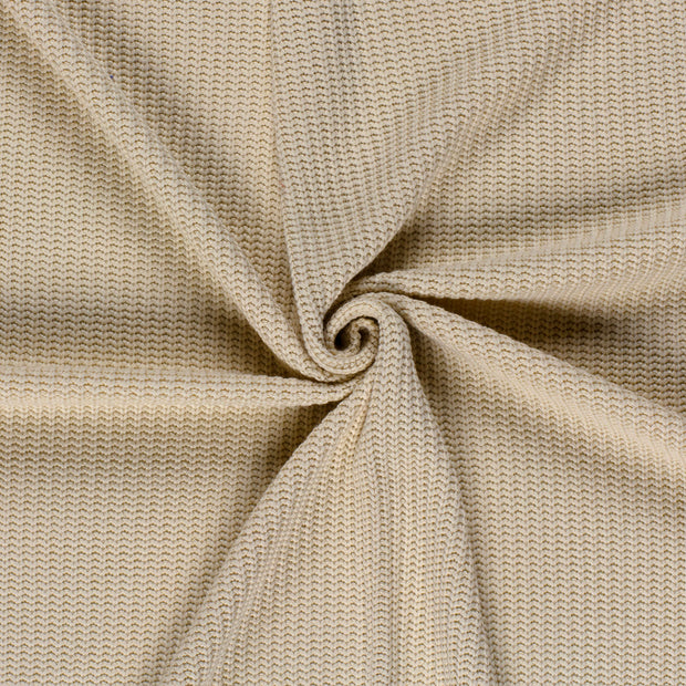 Heavy Knit fabric Ivory 
