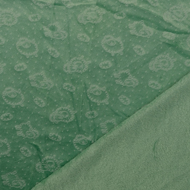 Nicky velours tissu gaufré 