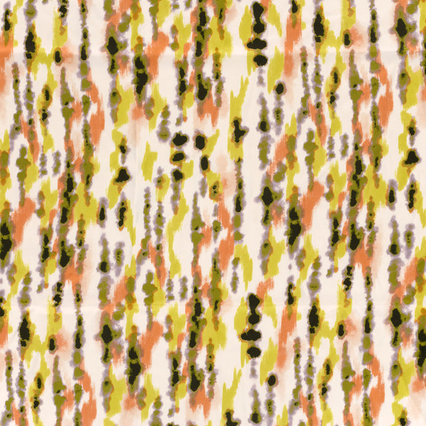 Satin Duchesse tissu Jaune légèrement brillant 