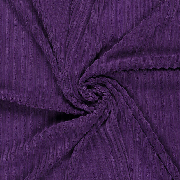 Velours Côtelé 4.5w tissu Magenta brossé 