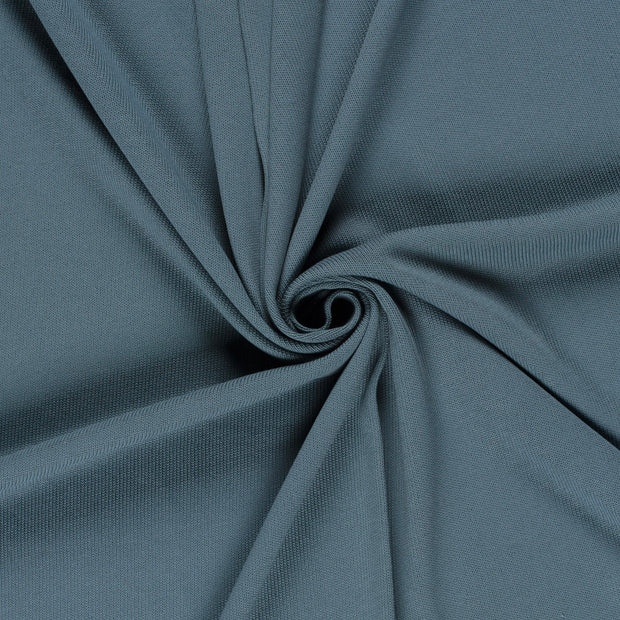 Heavy Knit fabric Steel Blue 