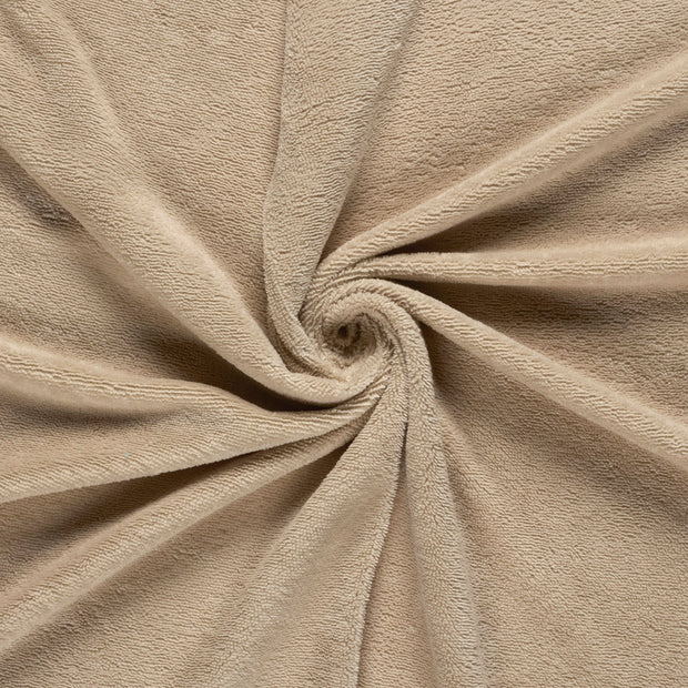 Bambus Fleece fabrik Beige 