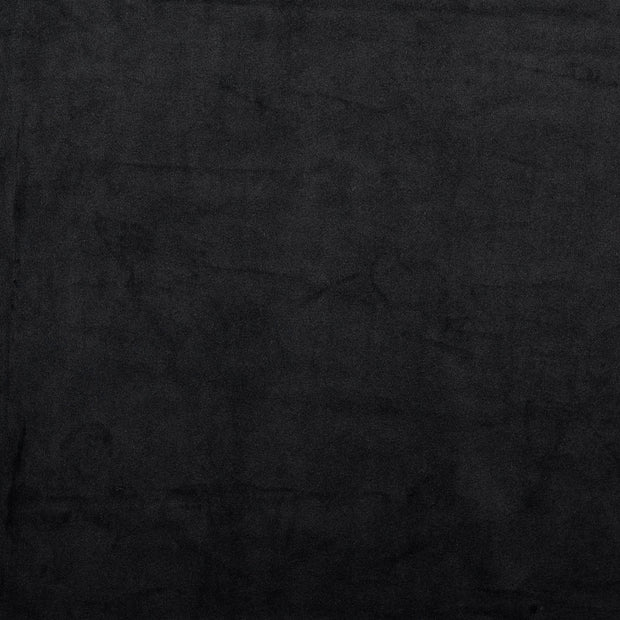 Velvet fabric Unicolour black