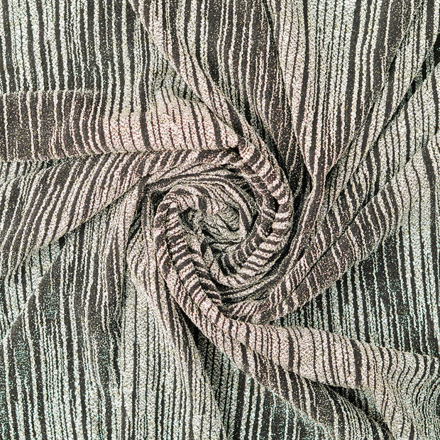 Knitted Jacquard fabric Silver 