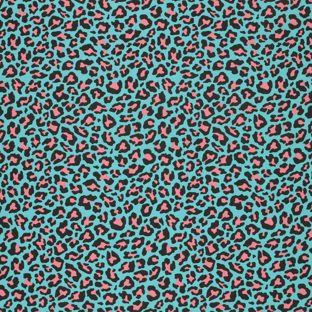 Popeline de Coton tissu Bleu Ciel mat 