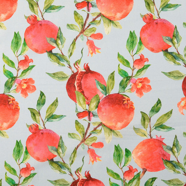 Fahnentuch fabrik Obst & Früchte Hell Blau