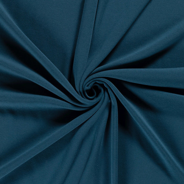 Alphen Fleece fabric petrol 