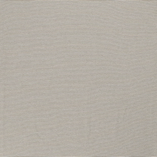 Jersey de Coton Fil Teint tissu Marron taupe doux 