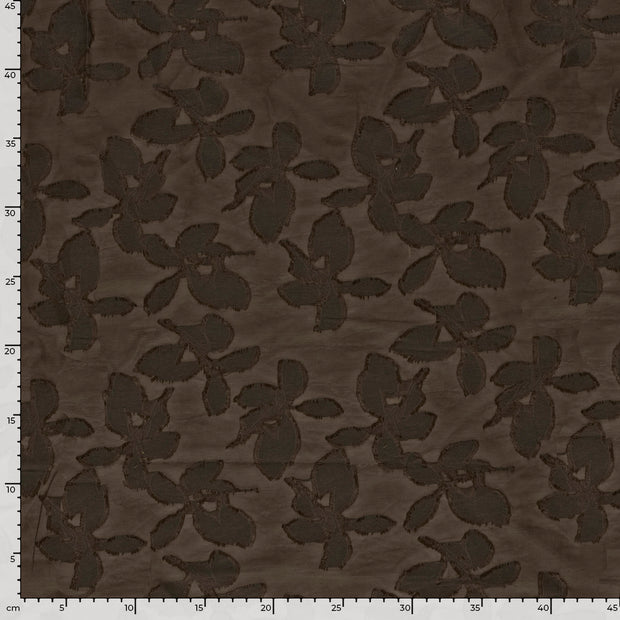  fabric Unicolour Dark Brown