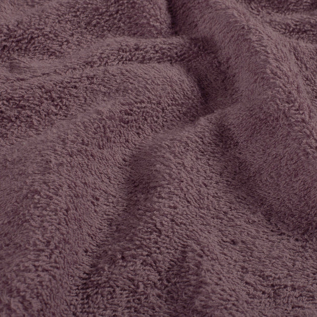 Frottee fabrik Uni Mauve
