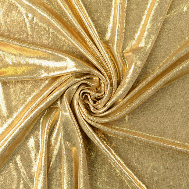 Polyester Jersey fabric gold 