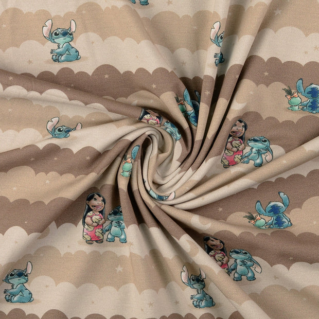 Cotton Jersey fabric multicolor 