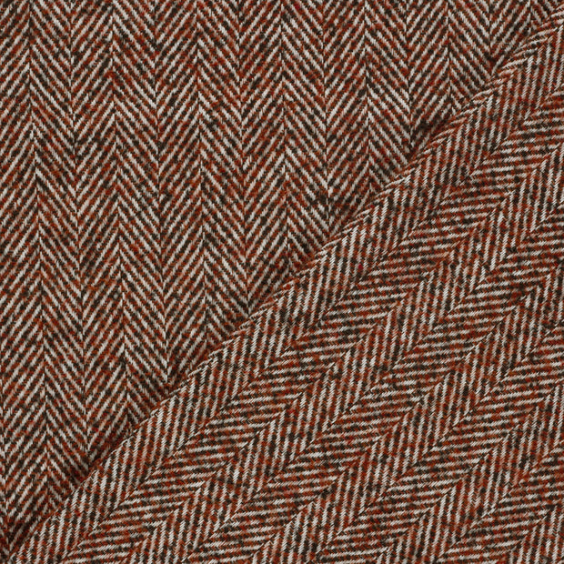Jacquard fabrik Uni gebürstet 