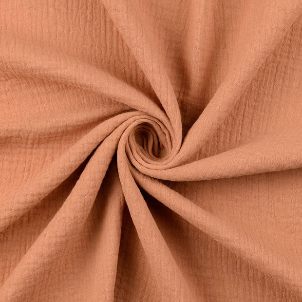 Muslin fabric beige 