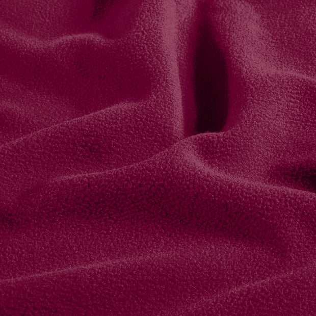 Fleece fabrik Uni Magenta