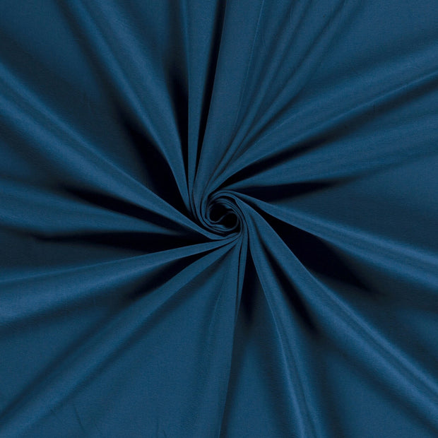 Jersey fabric Peacock Blue 