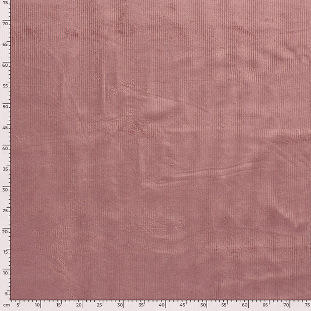 Jumbo Cord Stretch 6w fabrik Uni Hellmauve