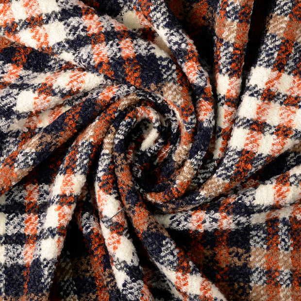 Tweed fabrik Marine 