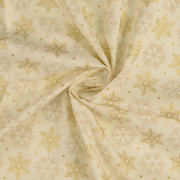 CO Popeline fabrik Wollweiß 