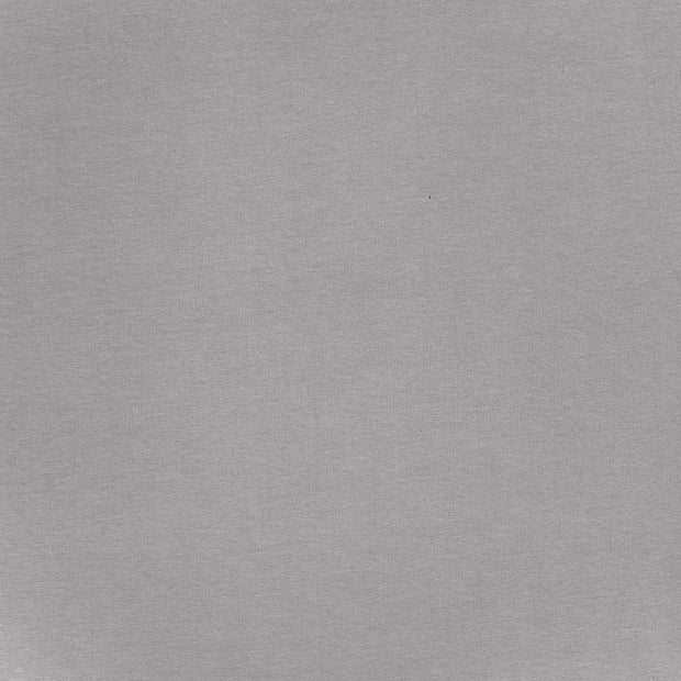 French Terry GOTS organic fabric Grey matte 