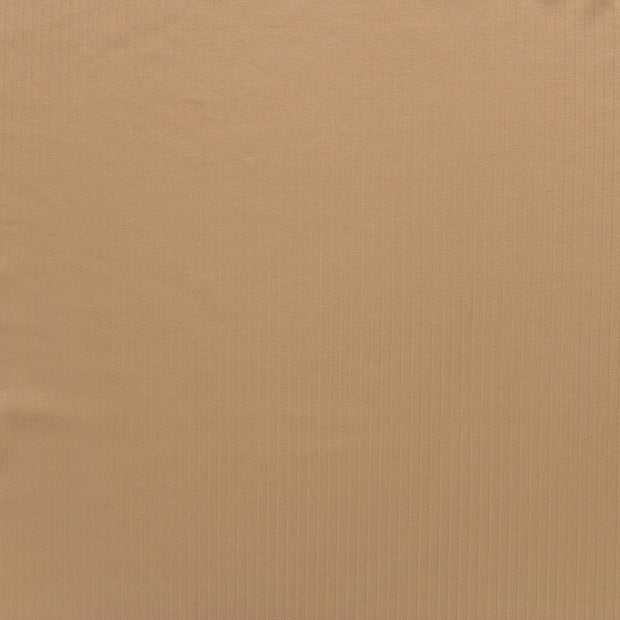 Rib Jersey fabrik Nude weich 