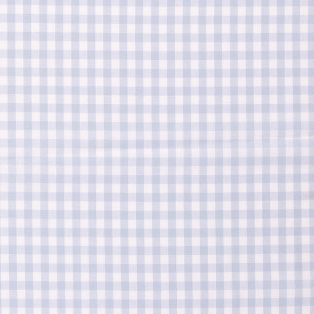  fabric Checks Sky Blue