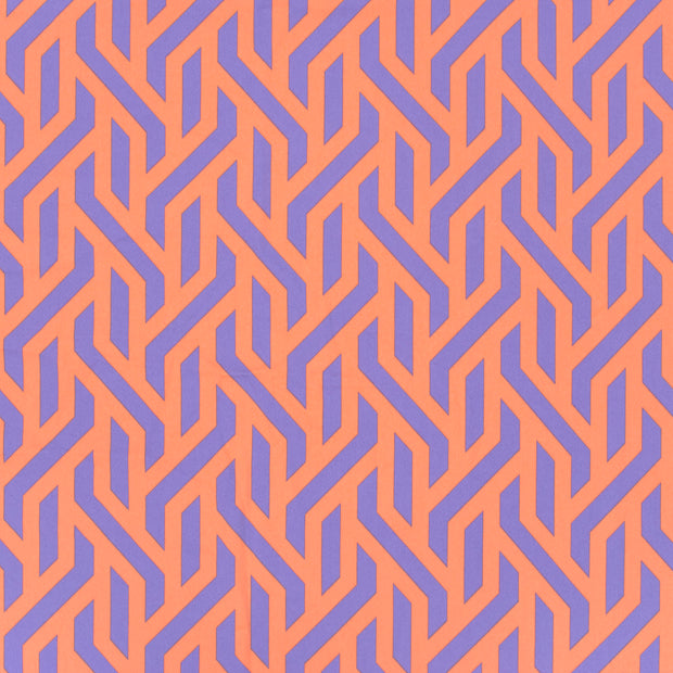 Twill Stretch fabric Coral matte 