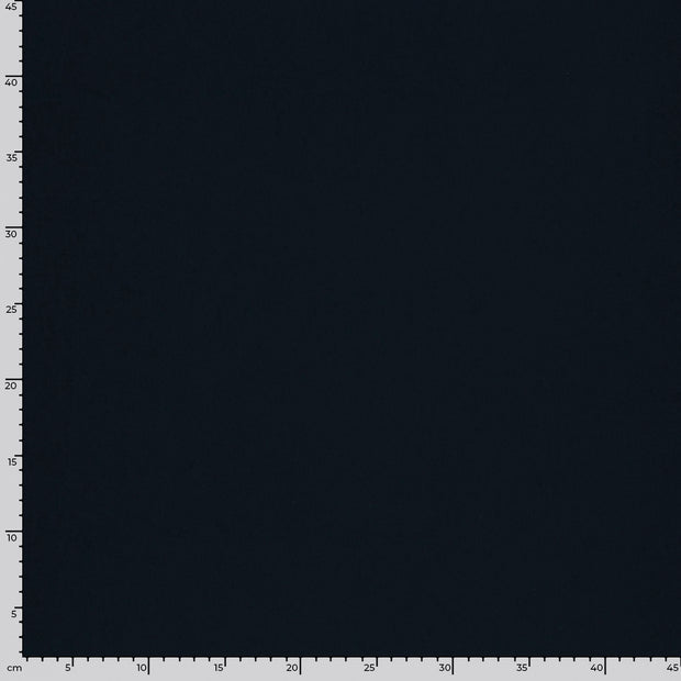Crêpe tissu Unicolore Bleu Marine