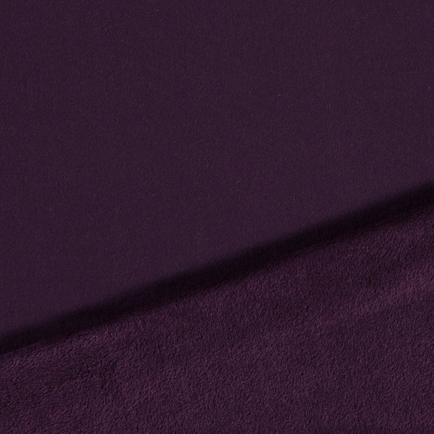 Alphen Fleece fabric fuchsia 