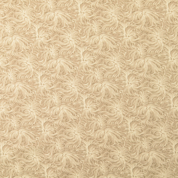 Popeline de Coton tissu camouflage Beige