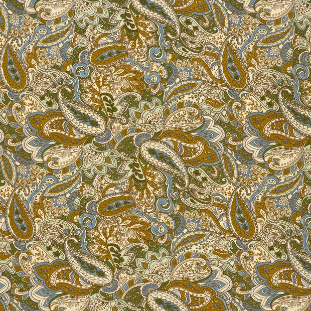 Viscose Vortex Jersey fabric Oker matte 
