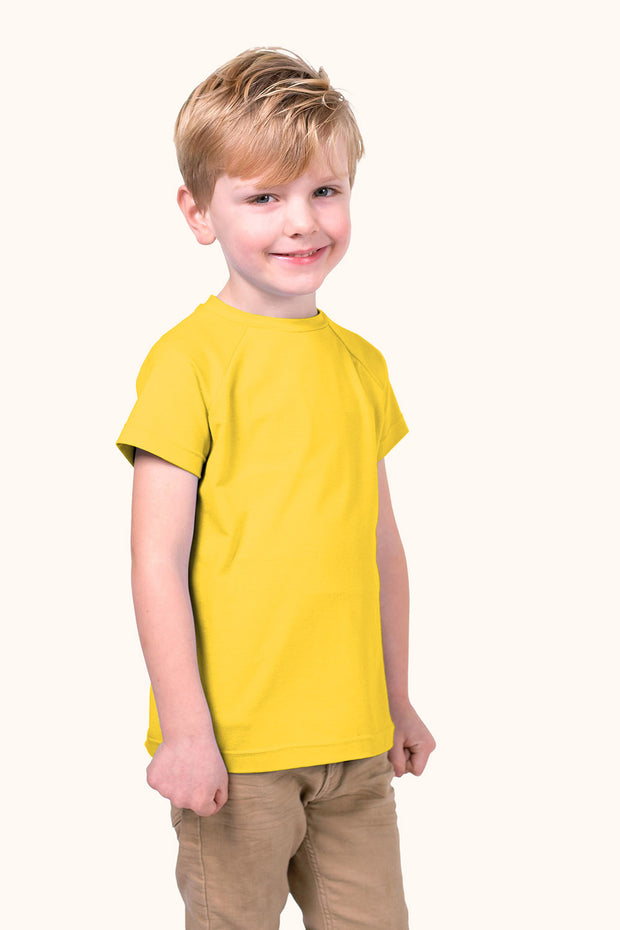 Jersey tissu Unicolore Jaune