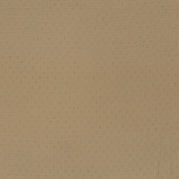 Muslin fabric Camel matte 