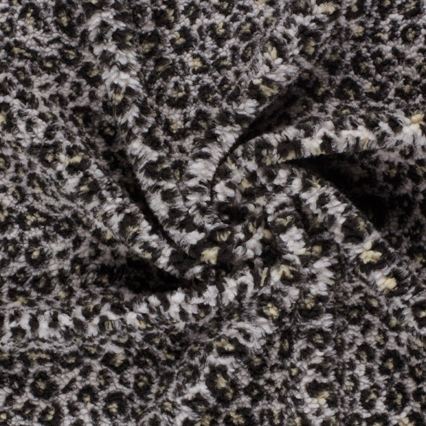Sherpa Fleece fabrik Beige Jacquard 