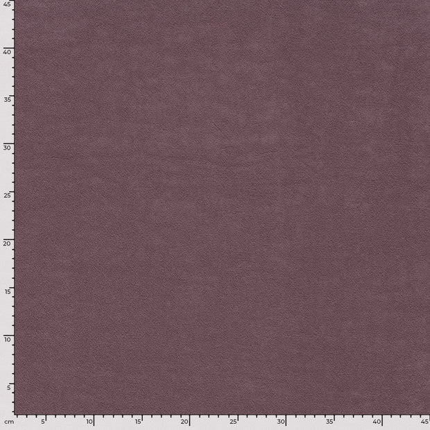 Stretch terry fabric Unicolour Mauve