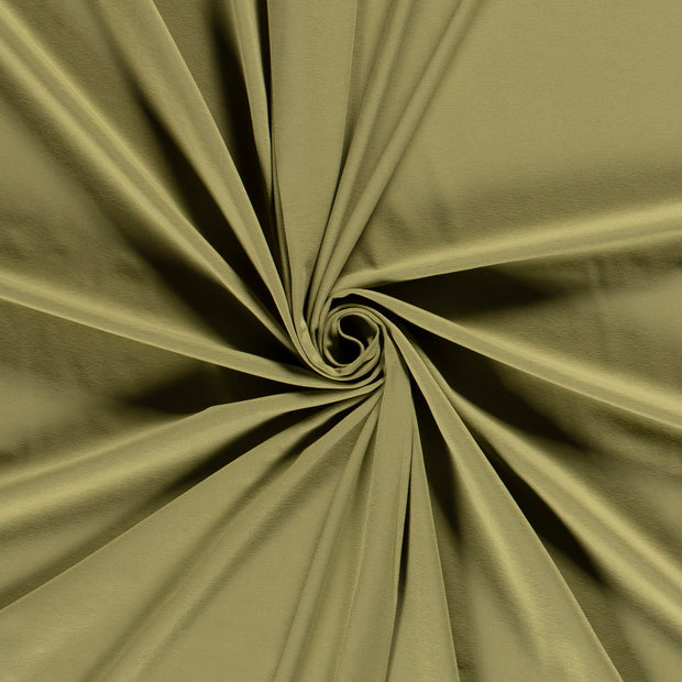 Jersey fabric Olive Green 