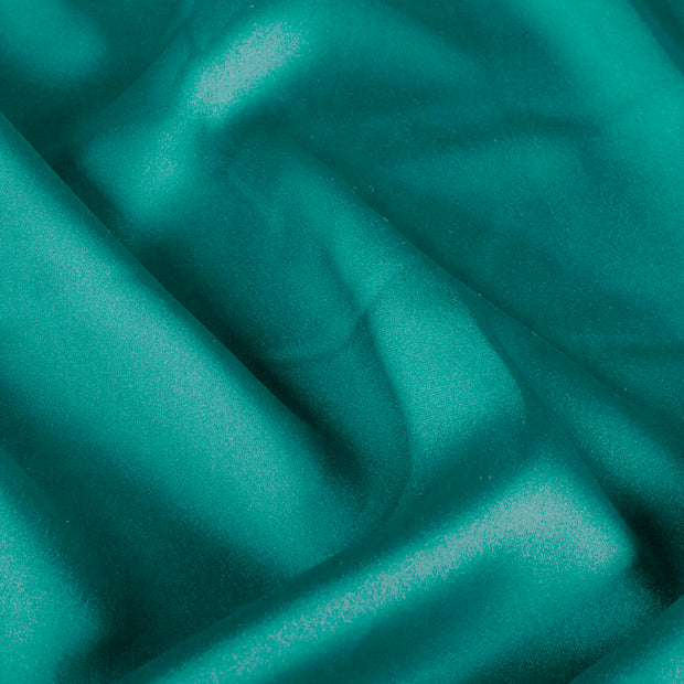 Satin tissu Unicolore Bleu Canard