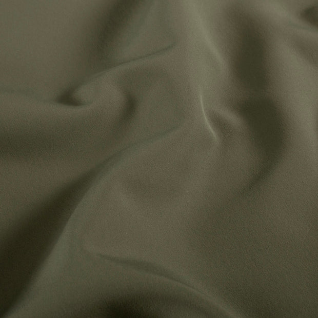 Softshell fabric Unicolour Khaki Green