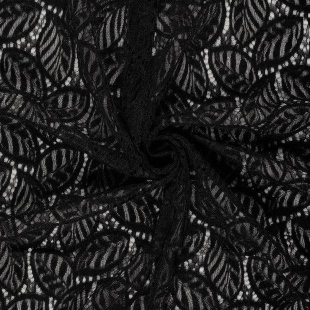 Chenille fabric Black 