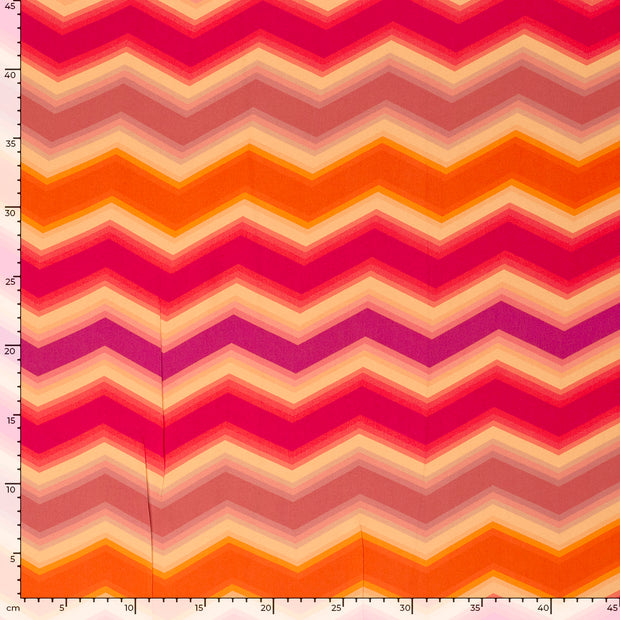Viscose Satin tissu Saumon