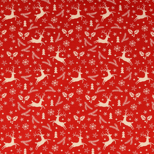 fabric red