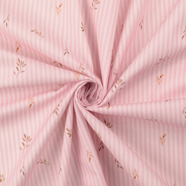 cretonne fabric Light Pink 