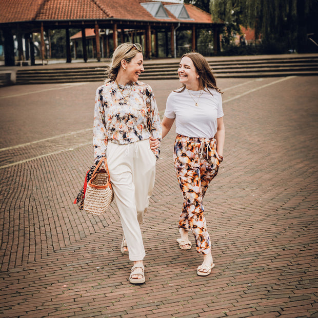 Viscose Poplin fabrik Blumen digital bedruckt 