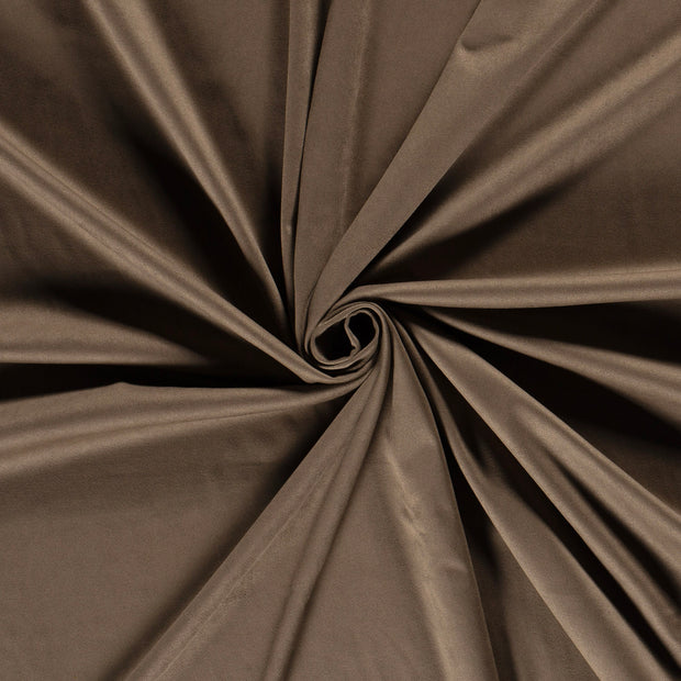 Cuir Suèdé tissu Gris taupe 