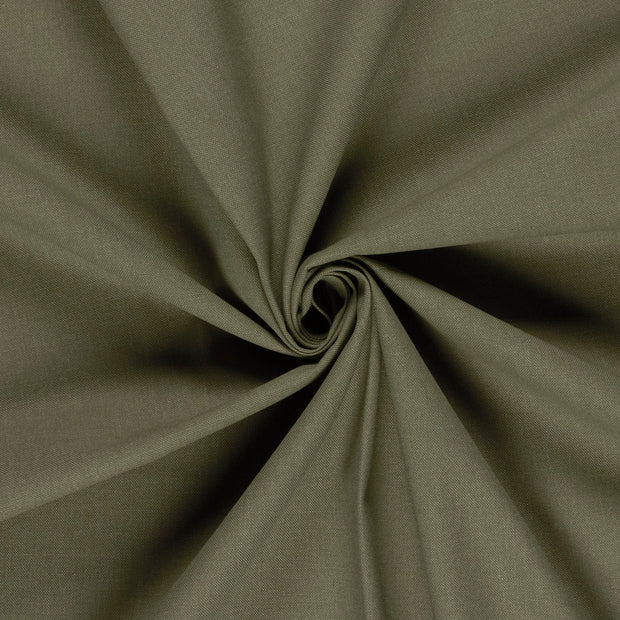 Aspect Lin tissu Vert foncé 