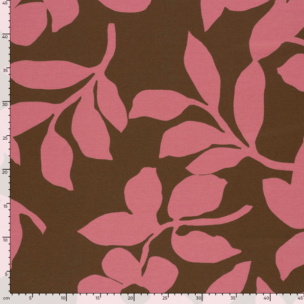 Milano tissu Abstrait Marron
